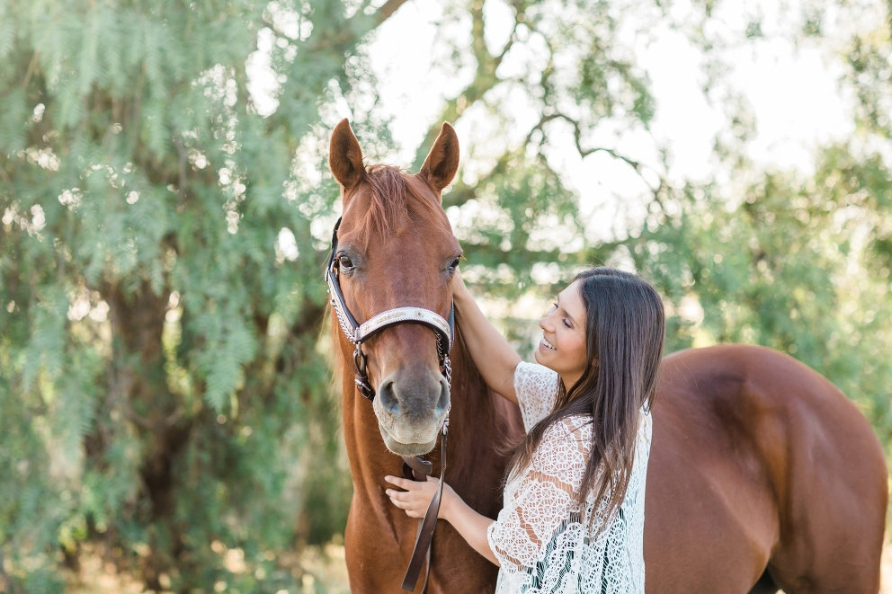San Luis Obispo Horse and Rider Session - Elizabeth Hay Photography