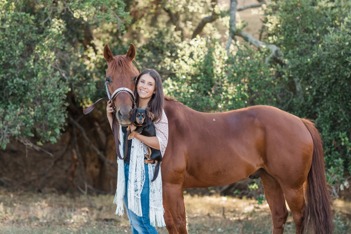 San Luis Obispo Horse and Rider Session - Elizabeth Hay Photography