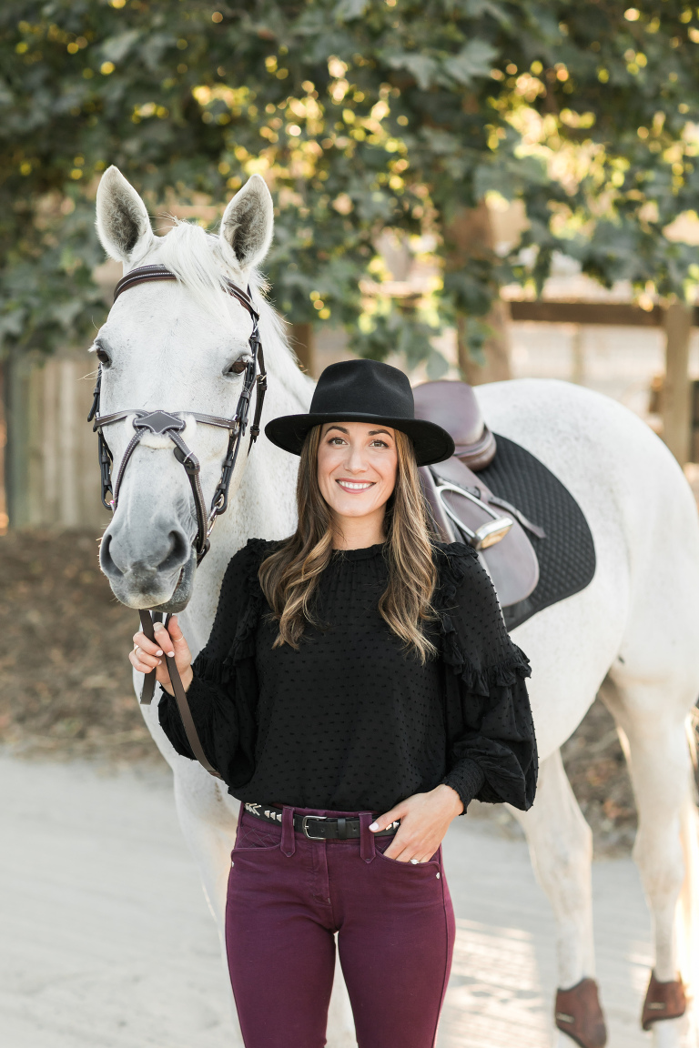 Oak Park Equestrian Session with Elizabeth Hay Photography, California Equine Photographer