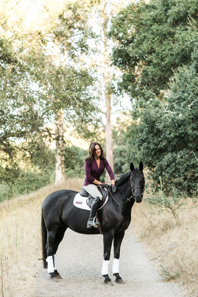 Horse and Rider session with California Equine Photographer, Elizabeth Hay Photography at Amanda Garcia Equestrian.

