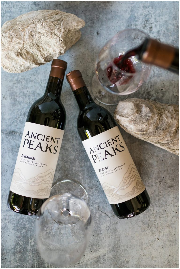 Zinfandel and Merlot by Ancient Peaks Winery and Elizabeth Hay Photography