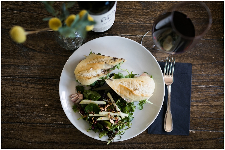 Ancient Peaks Winery tasting room food photographed by Elizabeth Hay Photography