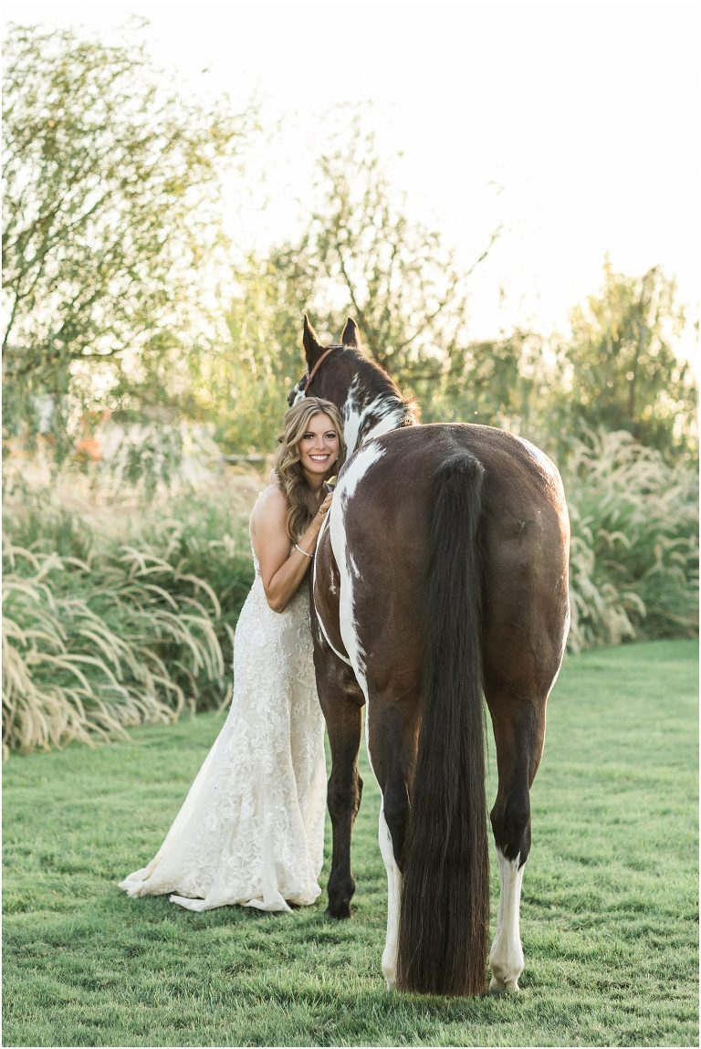 Bakersfield California Equine Bridal portrait session by Elizabeth Hay Photography
