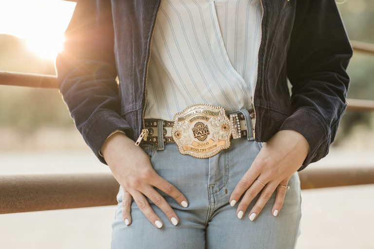 San Luis Obispo California Mid-
State Fair Belt Buckle