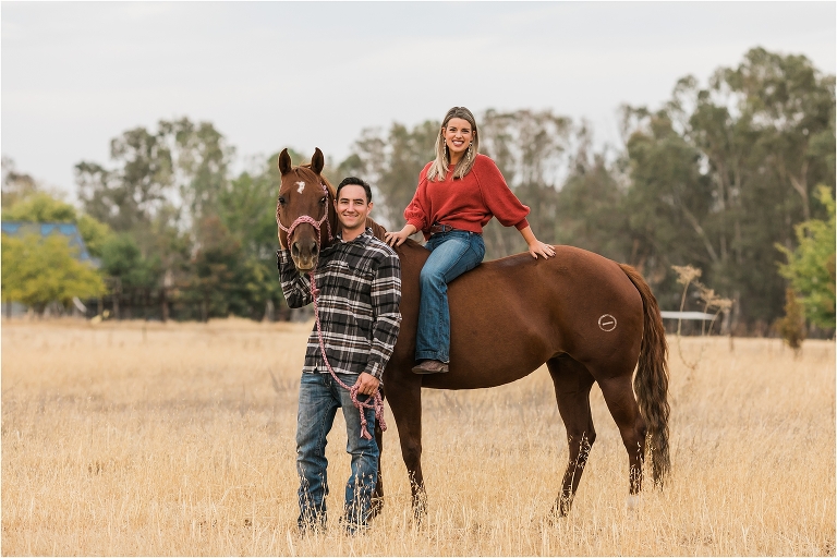 Clovis California Equine Photography session with family by Elizabeth Hay Photography