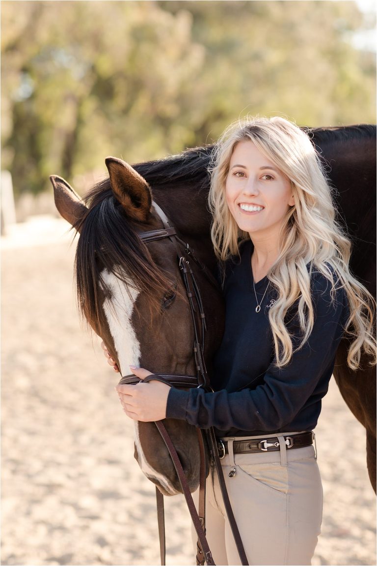San Luis Equine Photography session in San Luis Obispo, California by Elizabeth Hay Photography with Dana Andersen Equestrian rider. 