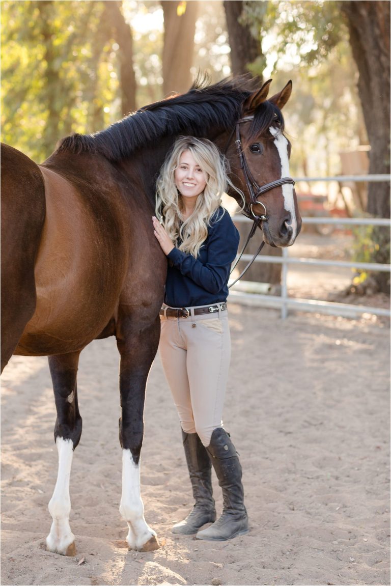 San Luis Equine Photography session in San Luis Obispo, California by Elizabeth Hay Photography with thoroughbred Patch.