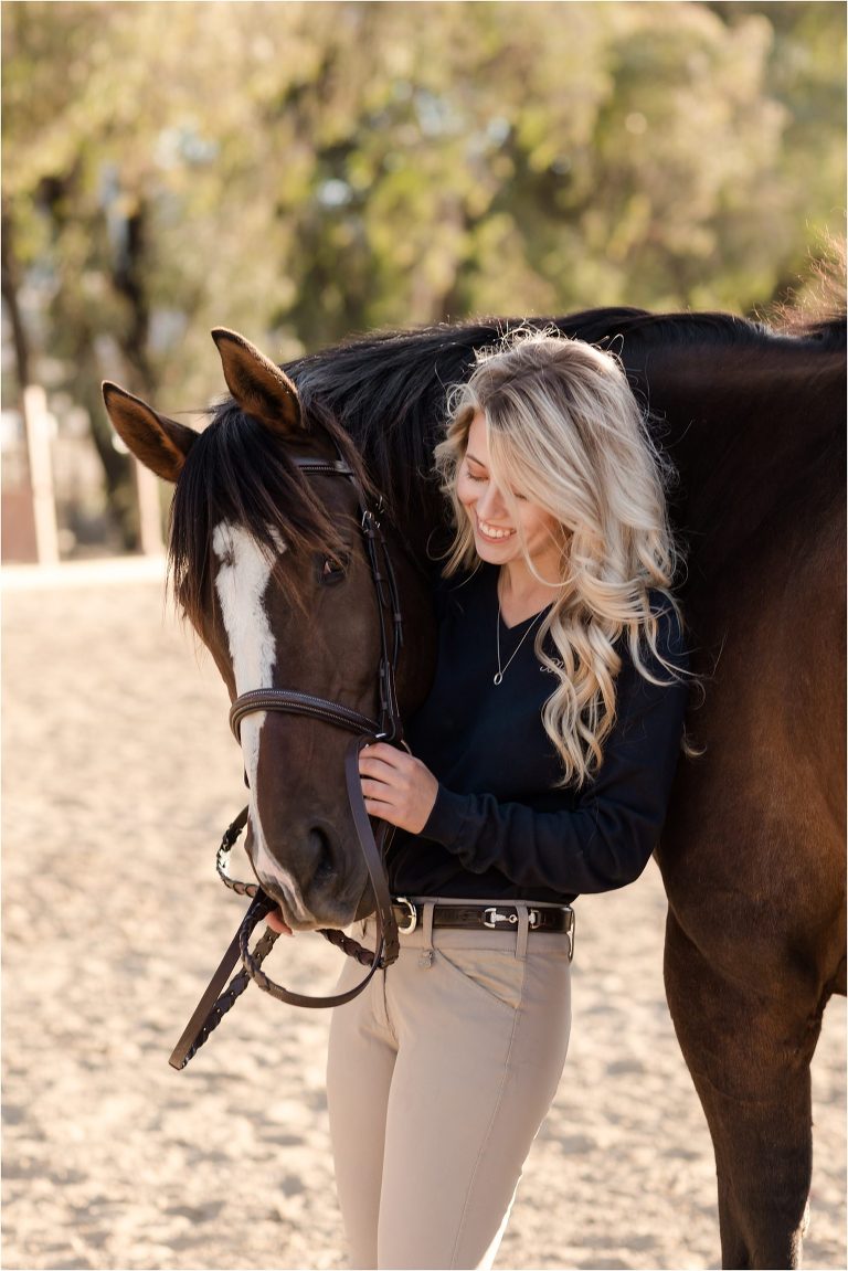San Luis Equine Photography session in San Luis Obispo, California by Elizabeth Hay Photography at Coastal Equine Ranch.