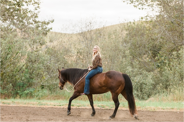 woman riding bay gelding by California Equine Photographer Elizabeth Hay Photography