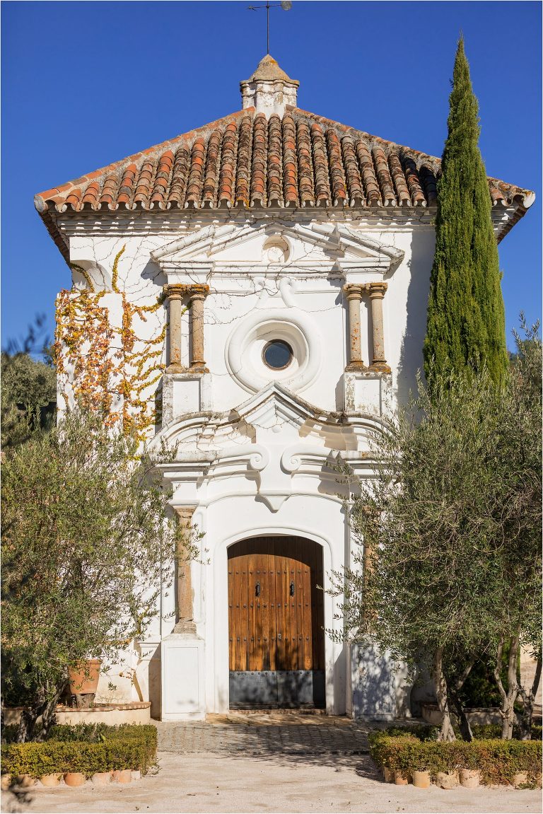small Catholic Chapel in Spanish countryside, has also appeared in Spanish Vogue magazine, photographed by Elizabeth Hay Photography. 