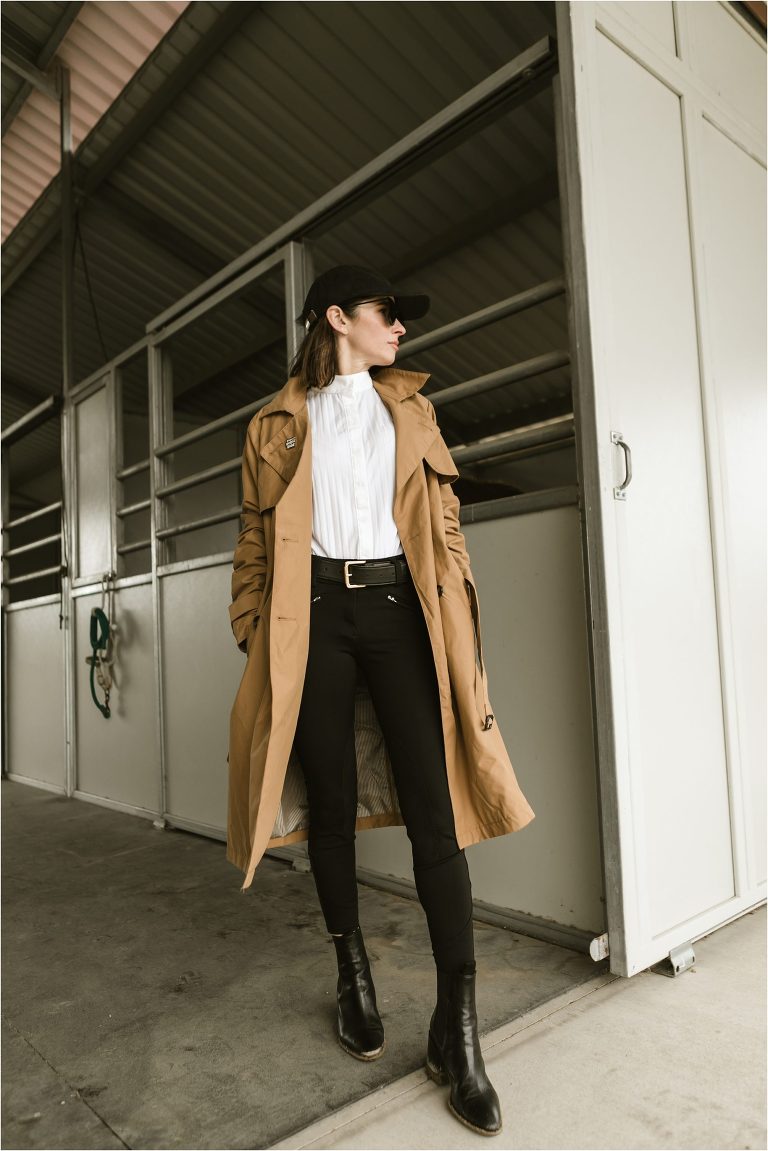 equestrian chic outfit by Milton Menasco, photography by Elizabeth Hay Photography
