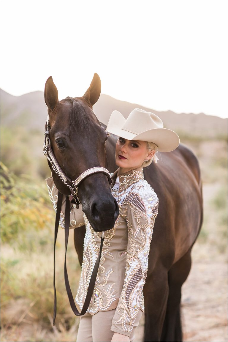 Equestrian and her horse by California Equine Photographer Elizabeth Hay Photography. 
