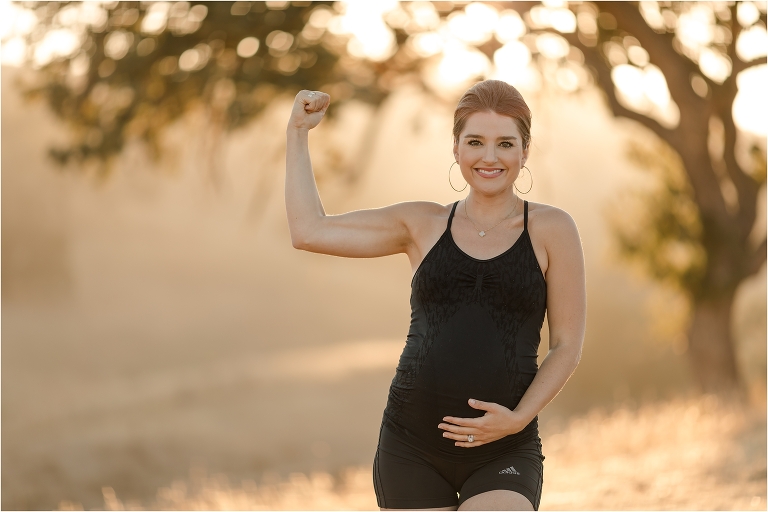 Style Me Lauren blogger pregnant with baby girl by Elizabeth Hay Photography