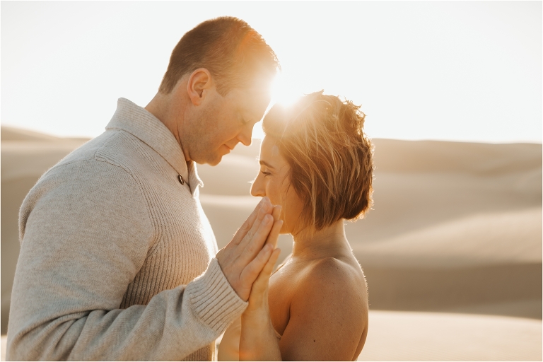 Pismo Beach Dunes couples photography session by Elizabeth Hay Photography