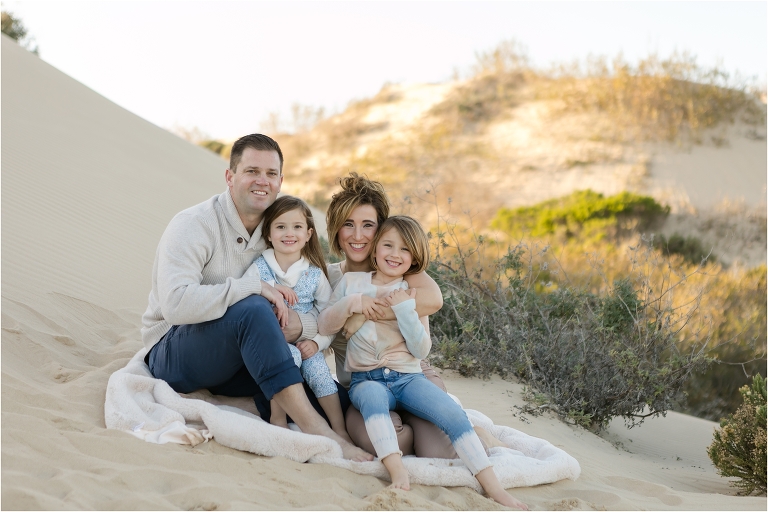 Pismo Beach Dunes Family Photography session by Elizabeth Hay Photography