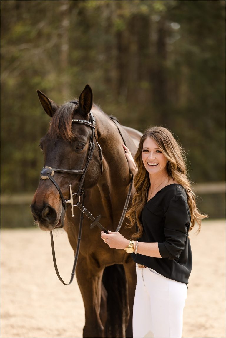 show jumper Equestrian Horse and Rider in Ocala Florida by Elizabeth Hay Photography