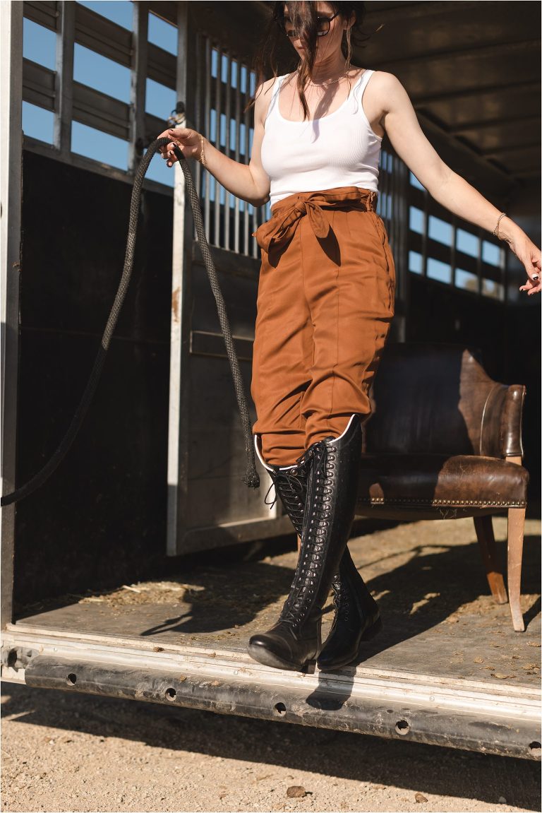 Milton Menasco x Celeris UK riding boot equestrian fashion shoot by Elizabeth Hay Photography