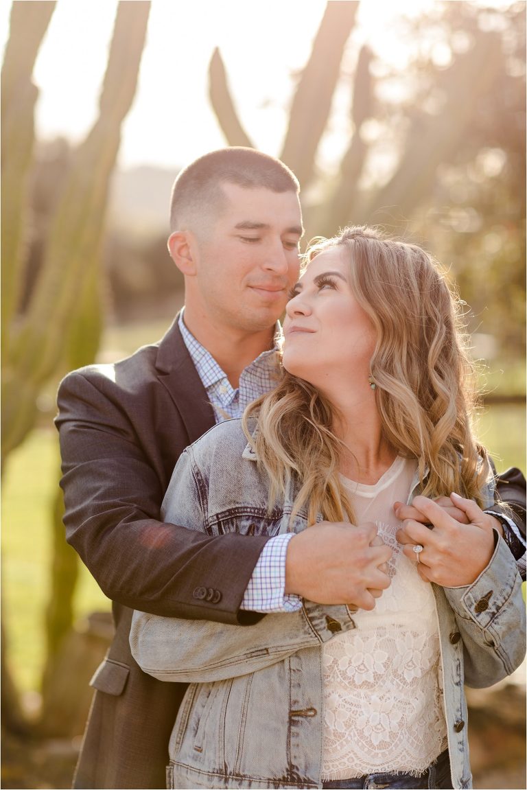 Western Engagement session with Taylor and Aaron by Elizabeth Hay Photography. 