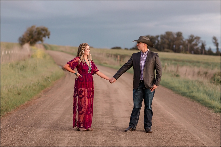 cowboy engagement session by Elizabeth Hay Photography