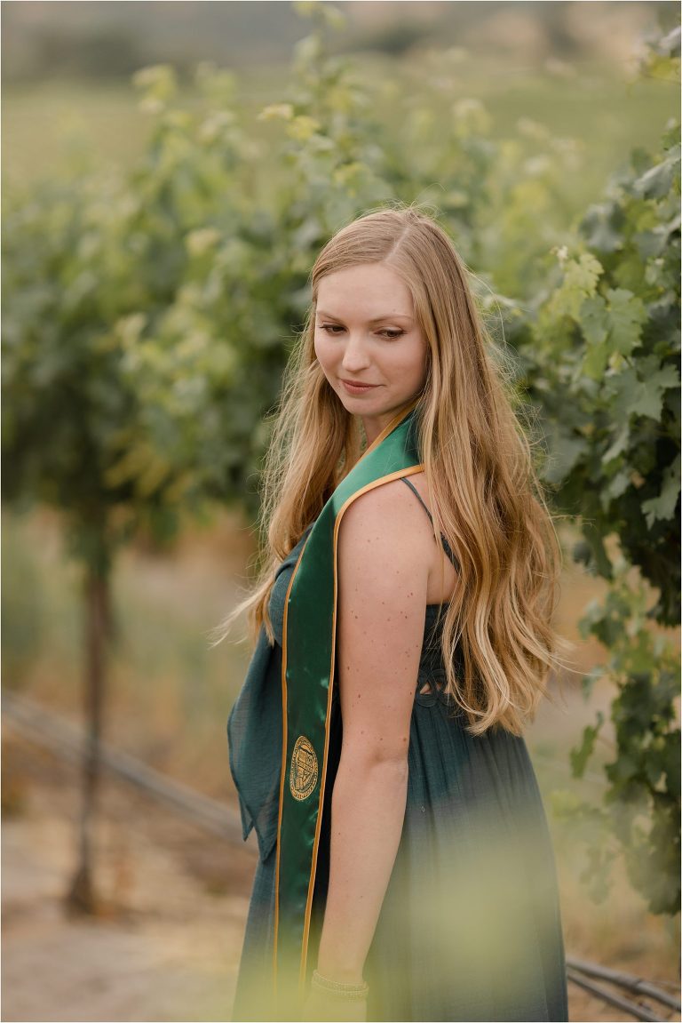 Cal Poly Equine Senior session with Jordan at Oyster Ridge by California Equine Photographer Elizabeth Hay Photography.