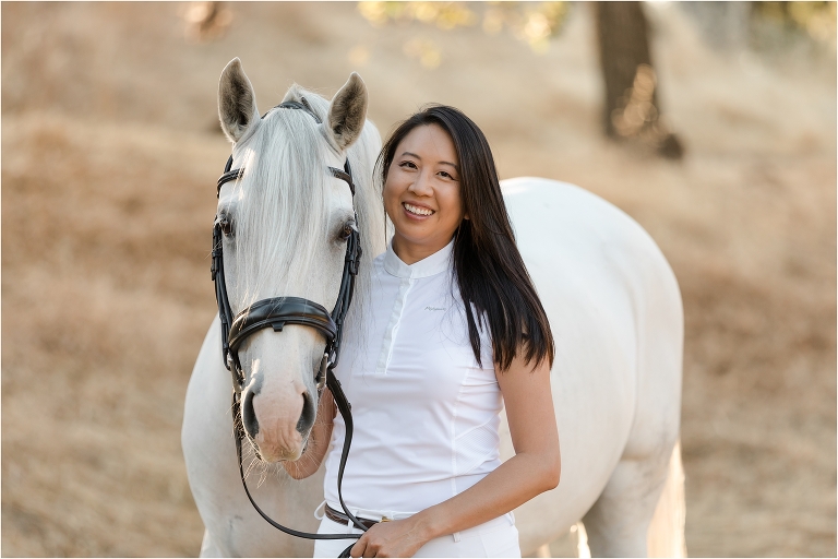Woodside Equestrian Photo Session with Alice and her horse at the Horse Park at Woodside by California Equine Photographer, Elizabeth Hay Photography.