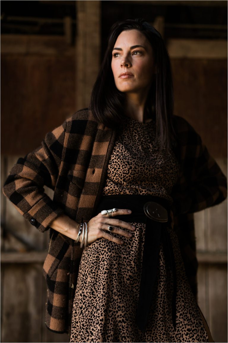 Western Fashion Style Inspo on the farm with Lindsay Branquinho by Elizabeth Hay Photography