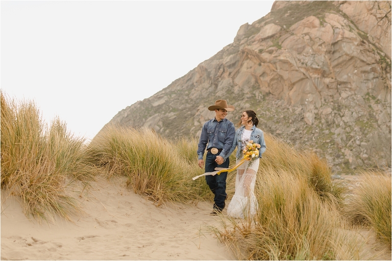 Central Coast Engagement Session with Annie and Clayton at Morro Bay by California Equine Photographer Elizabeth Hay Photography