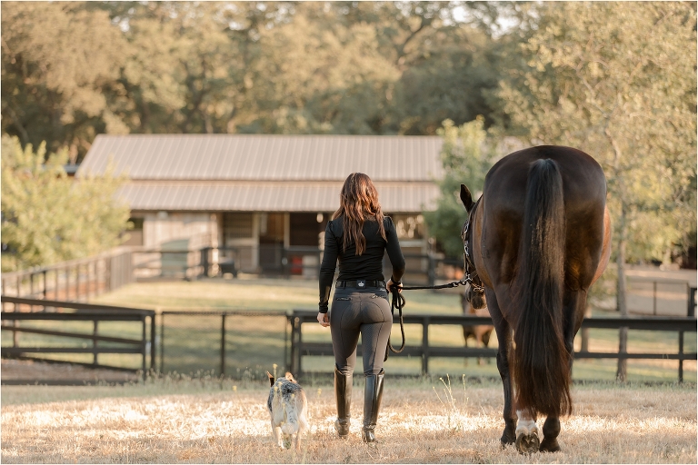 Kasey Perry-Glass and Gorklintgaards Dublet at their home in Northern California by California Equine Photographer Elizabeth Hay Photography. horse photography