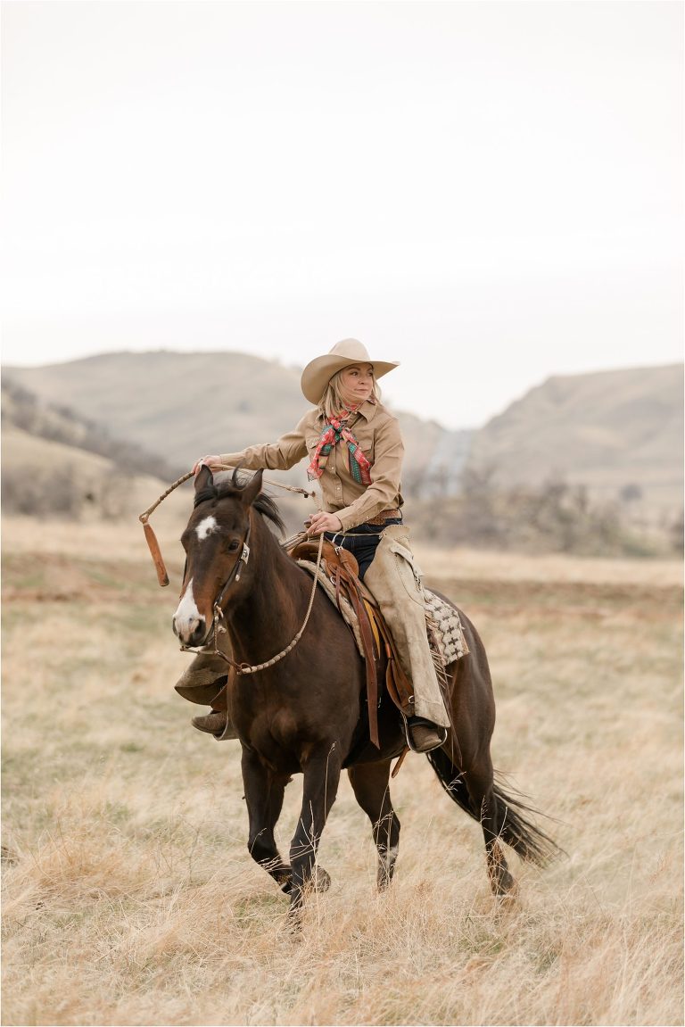 western riding horse photography