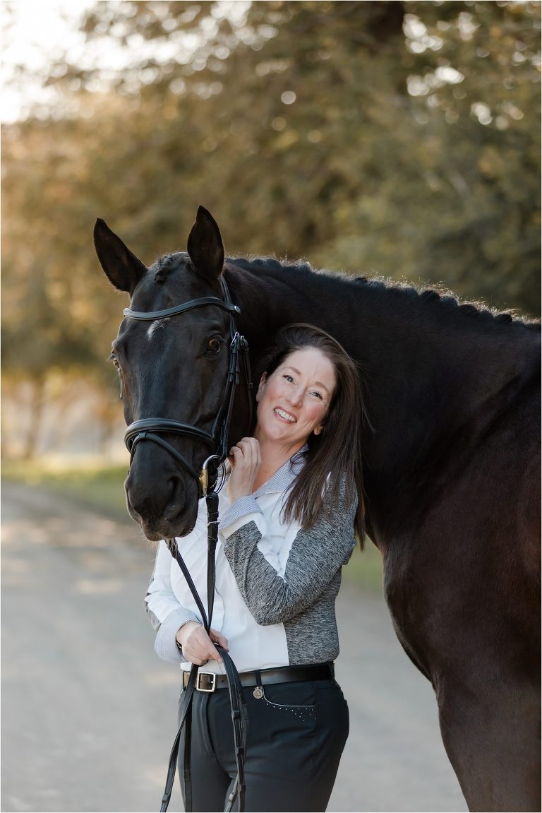 Dressage Horse Photography Session with Sunset and Blake by California Horse Photographer Elizabeth Hay Photography at Core Equestrian. 