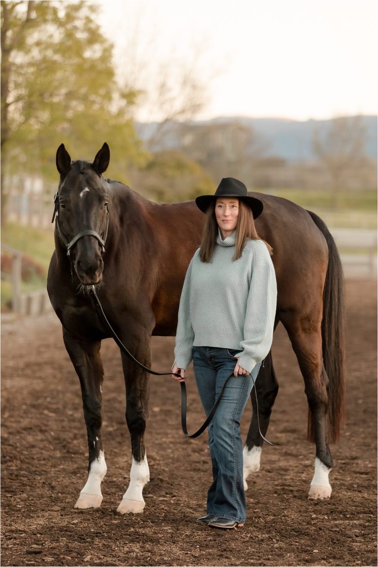Horse Park at Woodside Horse and Rider photo session by California Equine Photographer Elizabeth Hay Photography.