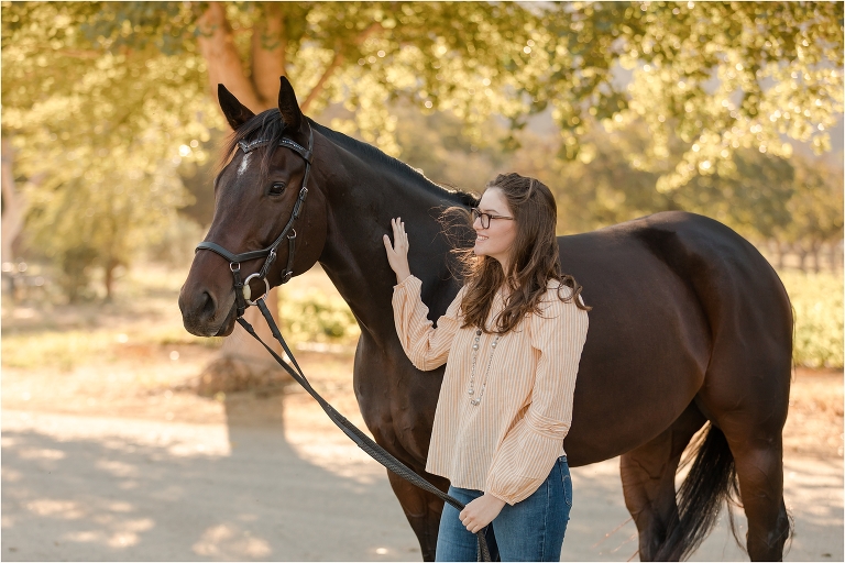 Buellton Horse Photography Session with Kasey and Baloo at Trinity Eventing by California Equine Photographer Elizabeth Hay Photography.