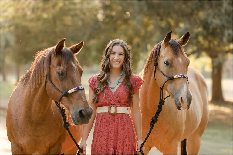 Senior Equine Photography session with California Equine Photographer Elizabeth Hay Photography of Shae and her horses. 