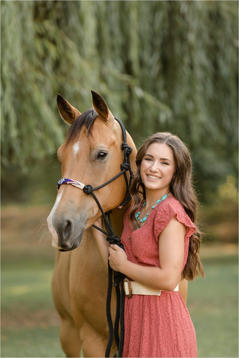 Senior Equine Photography session with California Equine Photographer Elizabeth Hay Photography of Shae and her buckskin mare Faith. 