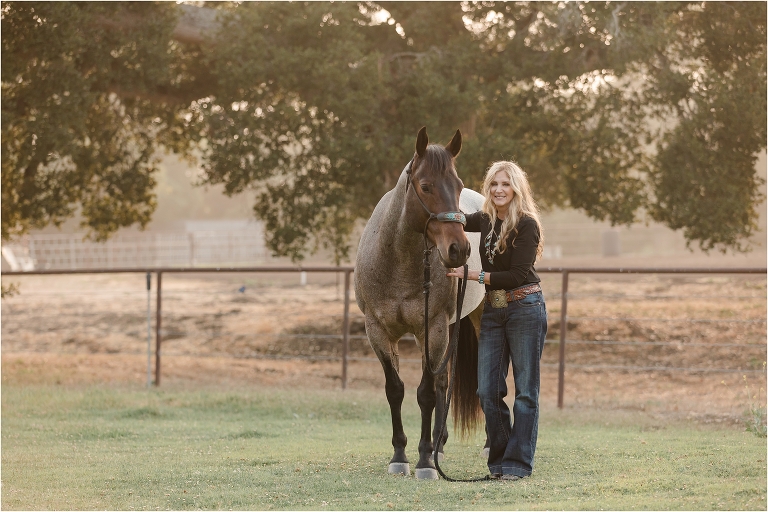 Morro Bay Equine Shoot with woman and horse by California Equine Photography expert Elizabeth Hay Photography.