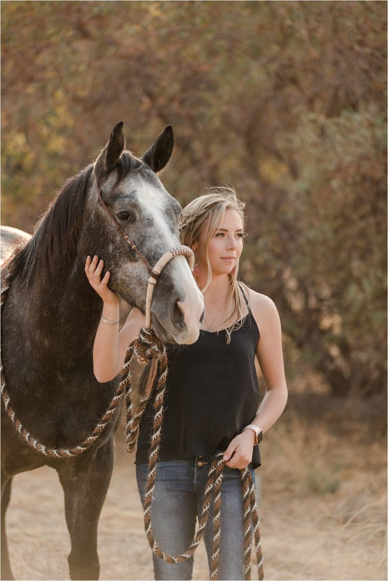 Central Coast Equine Photo session with Shayna and her horses by California Equine Photographer Elizabeth Hay Photography.