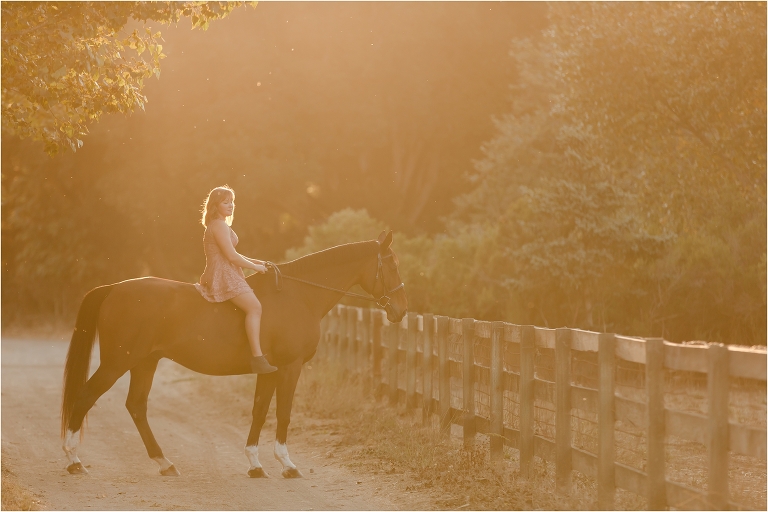 San Luis Obispo Equine Photography session of Sierra and her horse at LOVE Farm by California Equine Photographer Elizabeth Hay Photography.